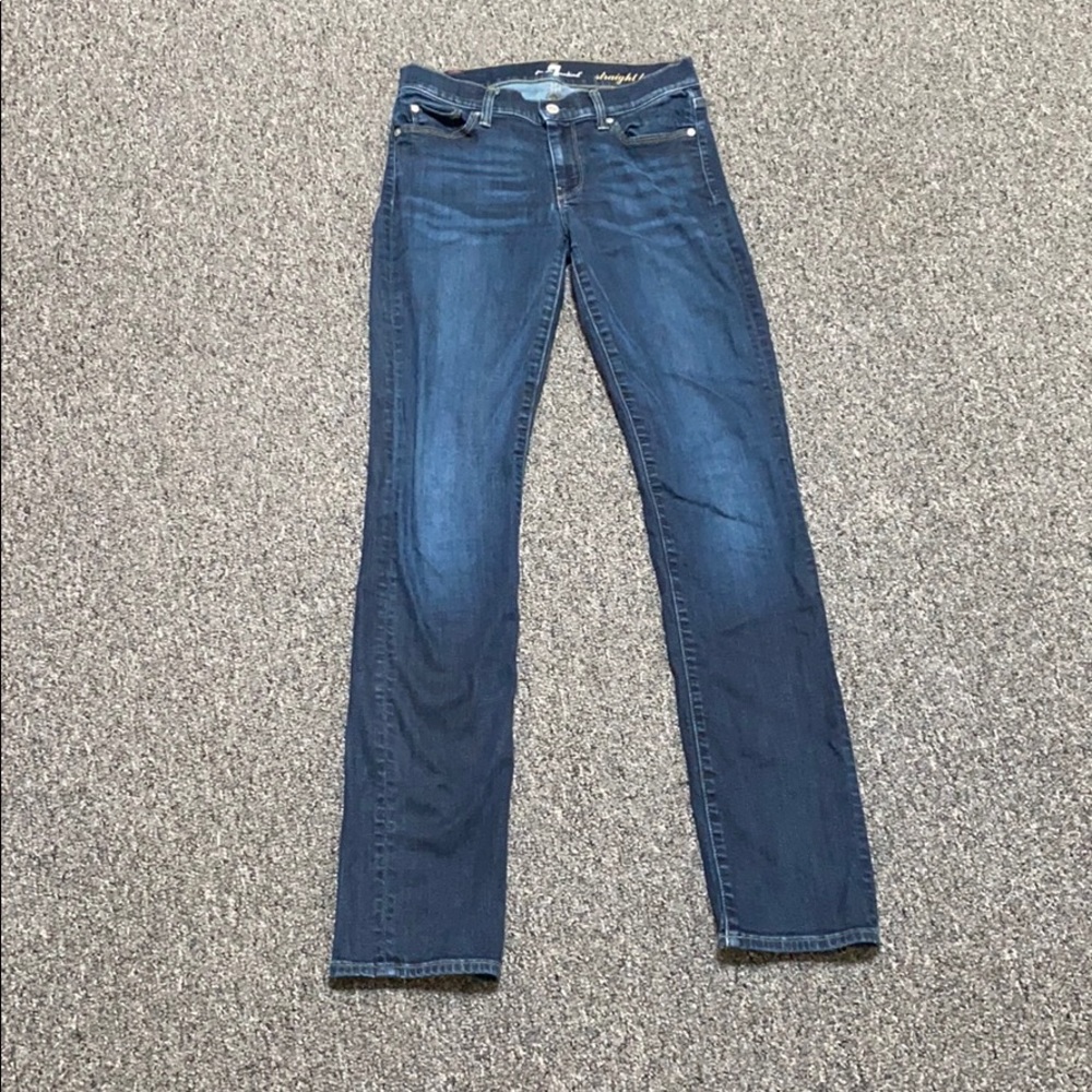 7 For All Mankind Straight Leg Jeans